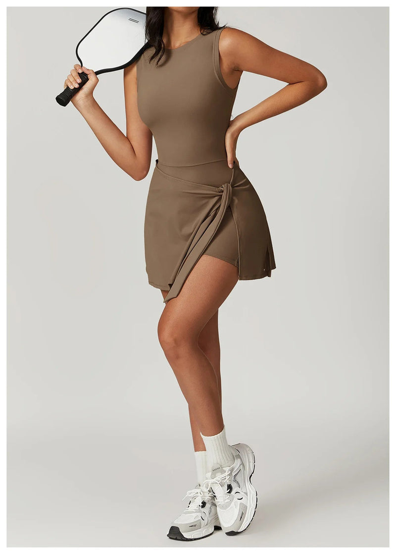 Beach Fit Women's Jumpsuit with Skirt