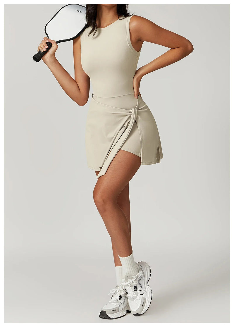 Beach Fit Women's Jumpsuit with Skirt