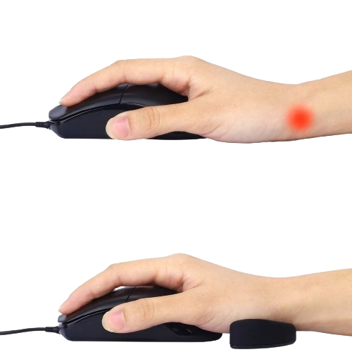 Silicone Mouse Wrist Rest Pad