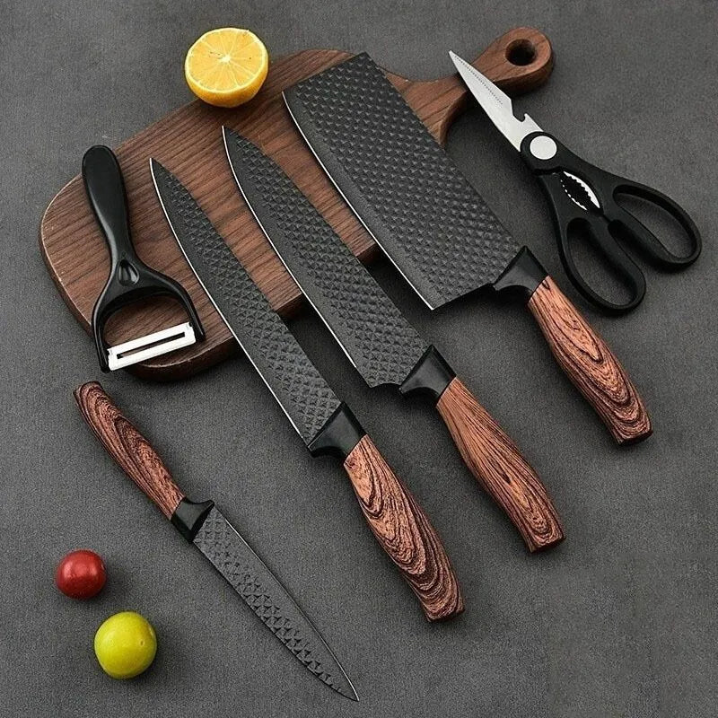 Complete Non-Stick Stainless Steel Cutlery Set