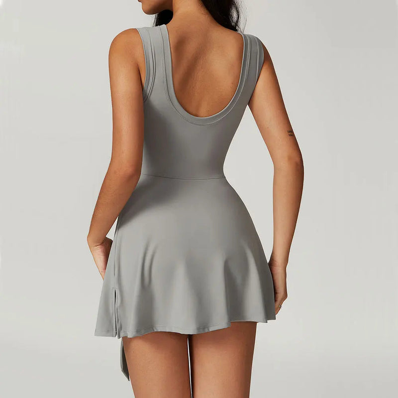 Beach Fit Women's Jumpsuit with Skirt