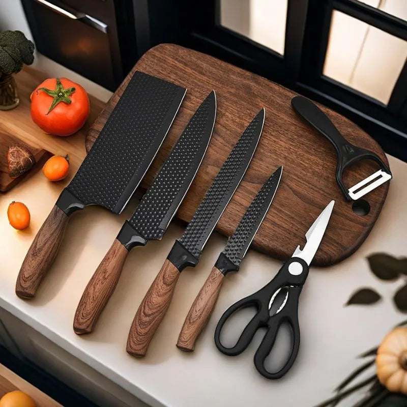 Complete Non-Stick Stainless Steel Cutlery Set