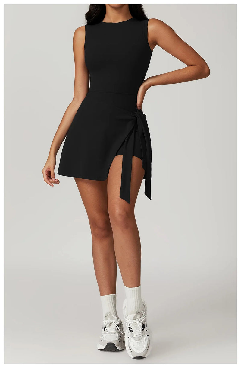 Beach Fit Women's Jumpsuit with Skirt
